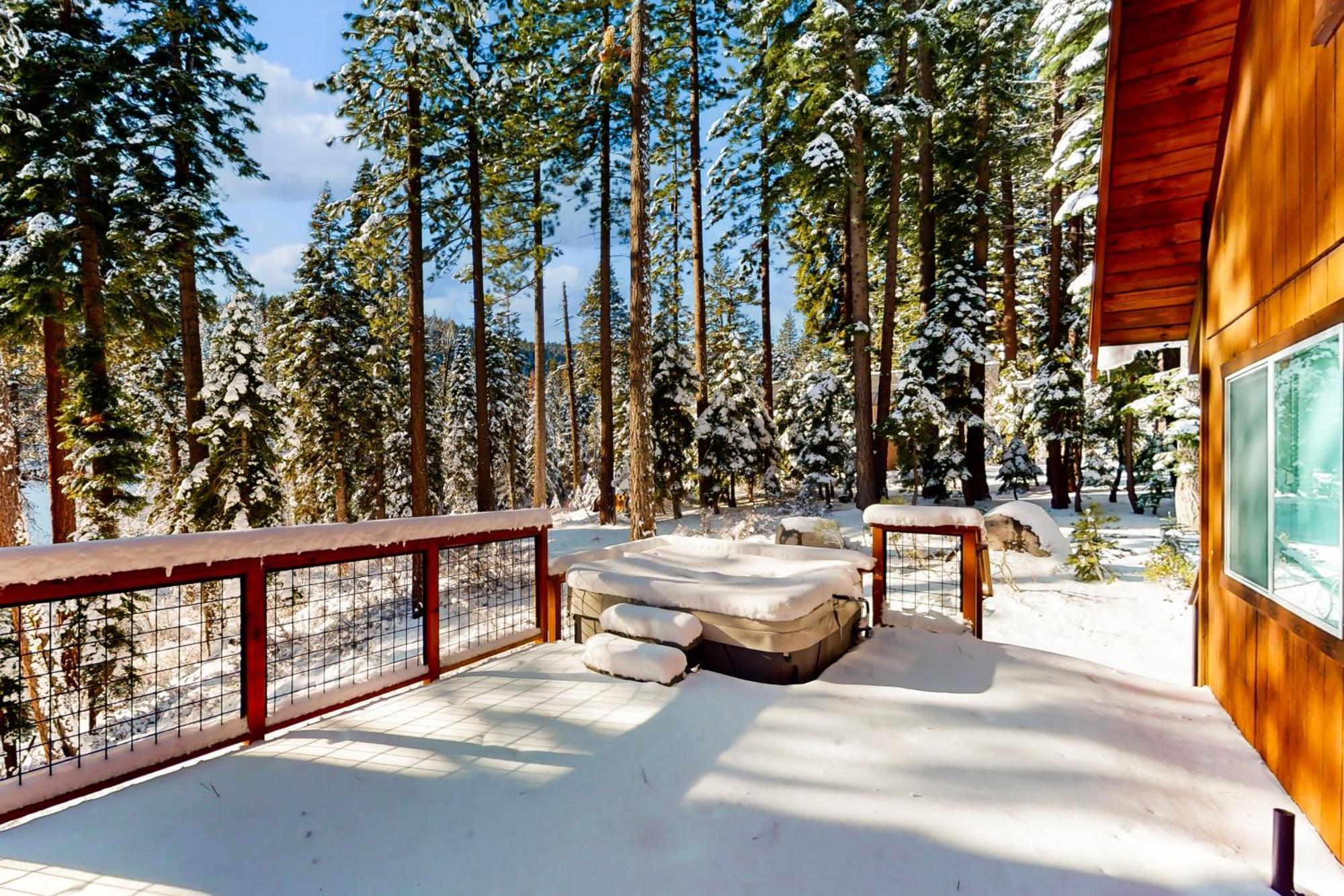 Вилла Ward Creekside Cabin Тахо-Сити Экстерьер фото